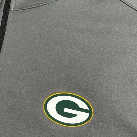 NFL • Green Bay Packers Quarter-Zip Pullover Team Apparel Packers Primary Logo - Picture 4 of 5